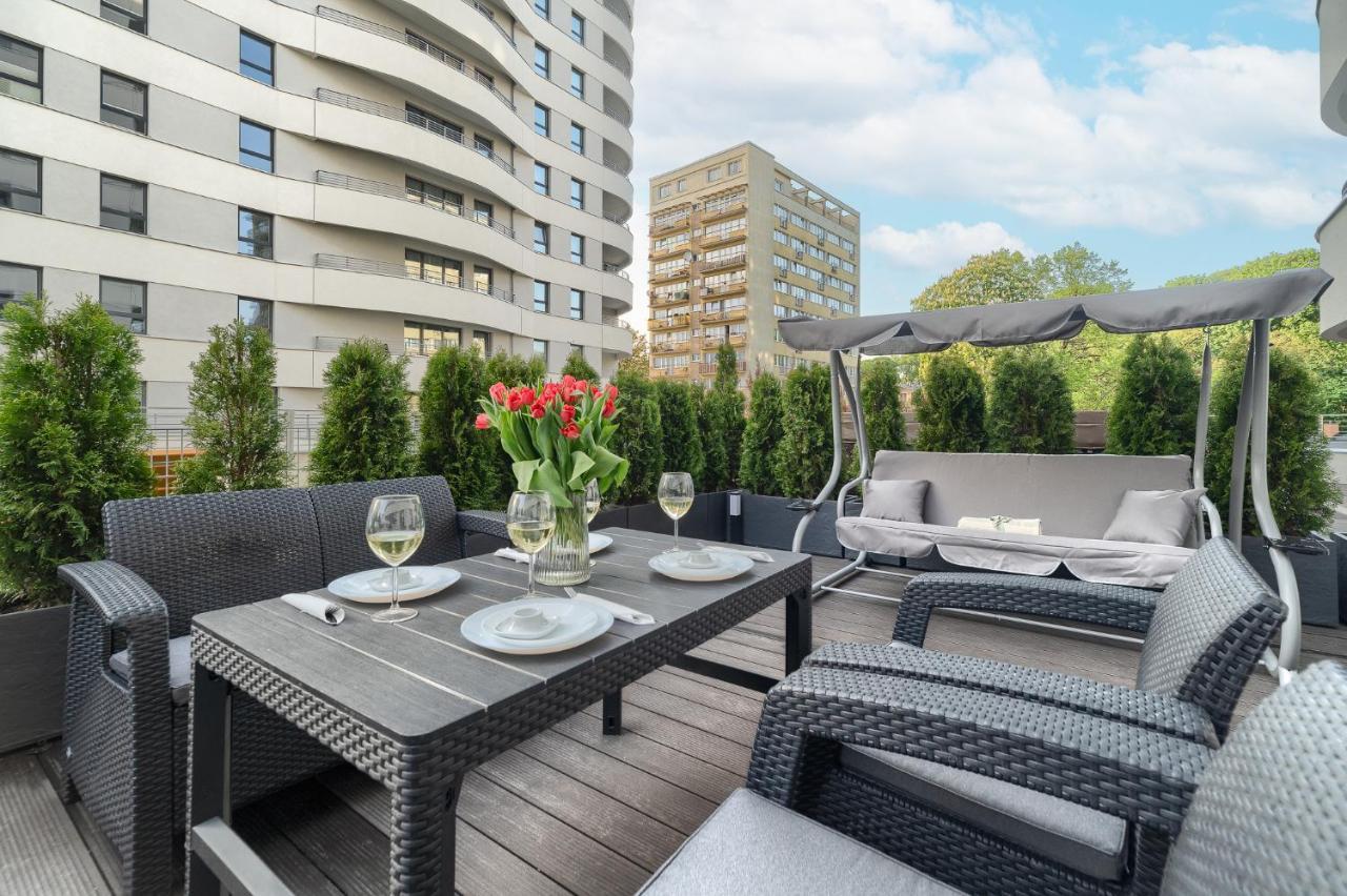 Apartments Ostsee Suntowers Taras Świnoujście  Eksteriør billede